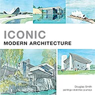 New watercolour book of iconic modern architecture