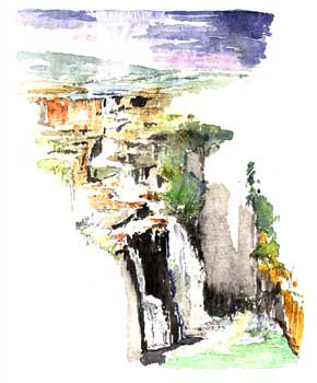 A large picture of Twin Falls, Kakadu