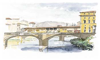 A large picture of Ponte Vecchio